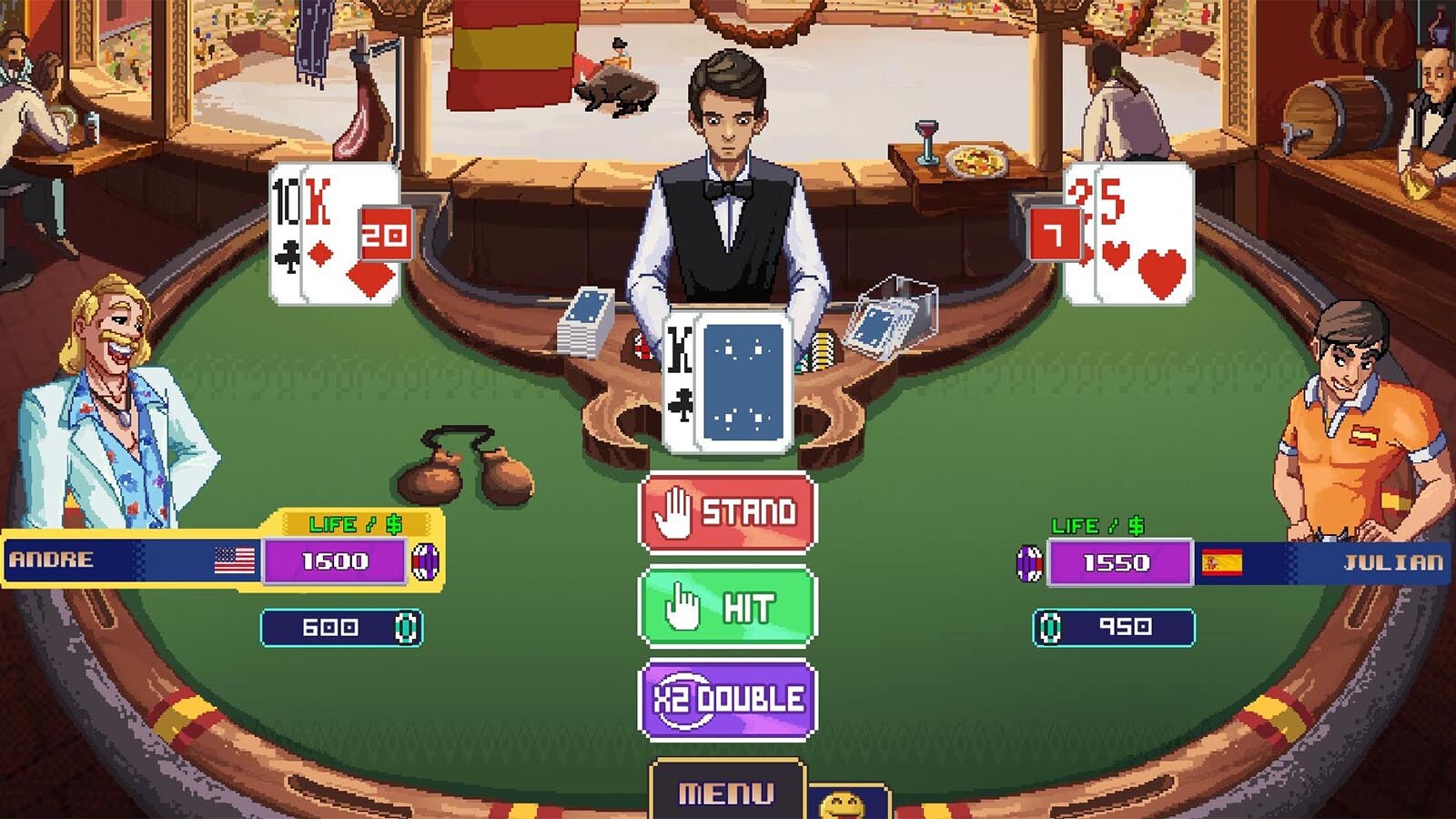 buster blackjack simulator