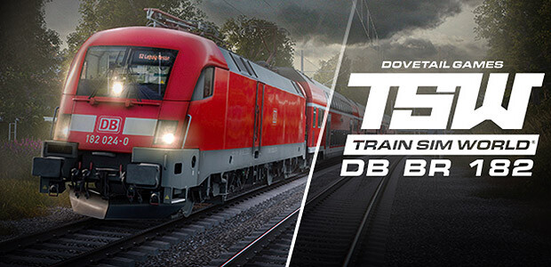 Train Sim World: DB BR 182 Loco Add-On - Cover / Packshot