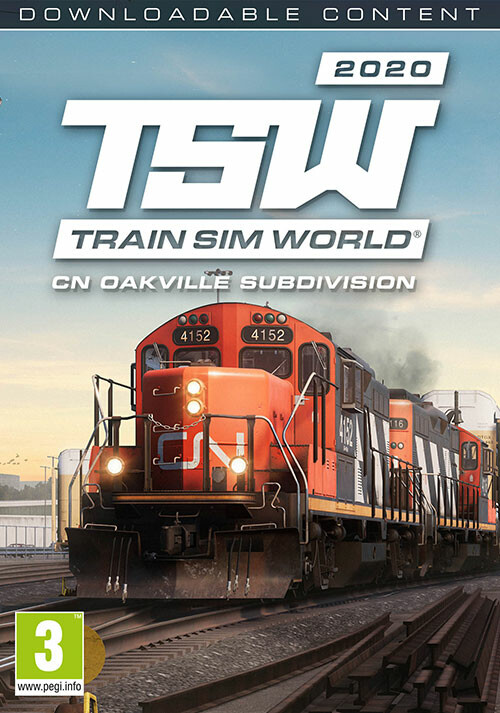 Train Sim World®: Canadian National Oakville Subdivision: Hamilton - Oakville Route Add-On - Cover / Packshot