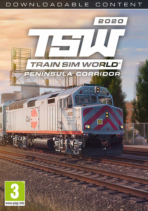 Train Sim World®: Peninsula Corridor: San Francisco - San Jose Route Add-On - Cover / Packshot