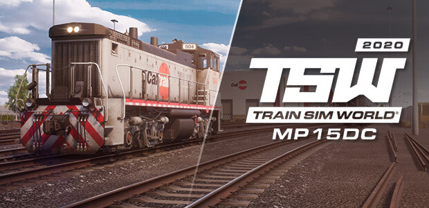 Train Sim World: Caltrain MP15DC Diesel Switcher Loco Add-On - Cover / Packshot