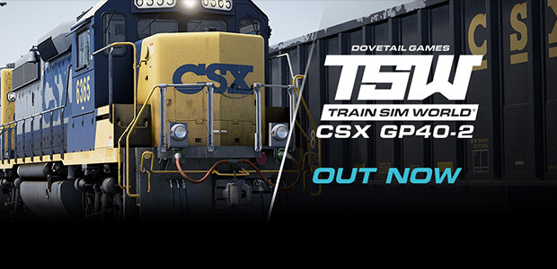 Train Sim World®: CSX GP40-2 Loco Add-On - Cover / Packshot