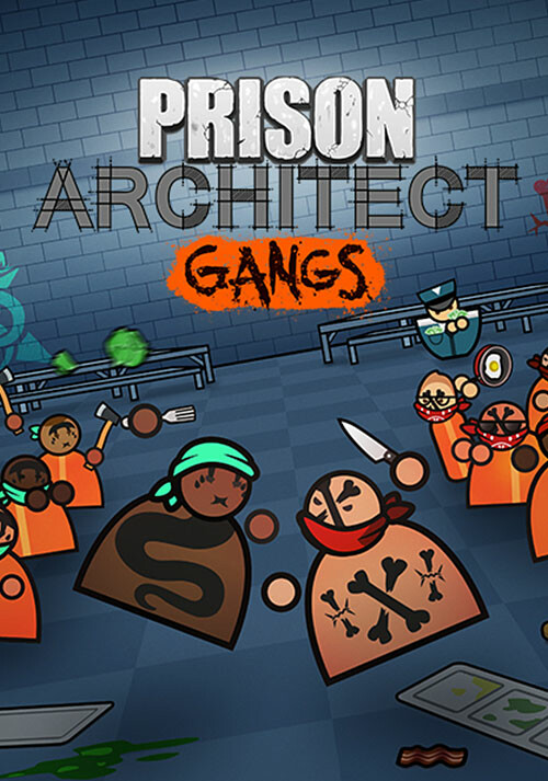 Prison Architect - Gangs - Cover / Packshot