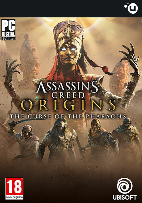 Assassin's Creed Origins - The Curse Of the Pharaohs - Cover / Packshot