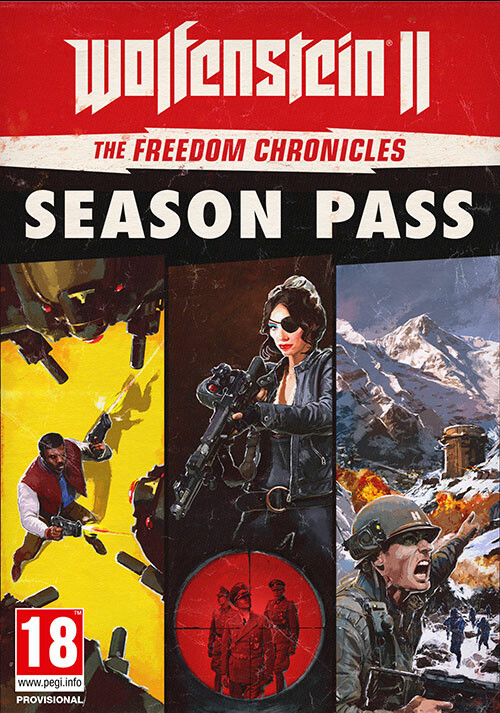 Wolfenstein II: The Freedom Chronicles - Season Pass (GOG) - Cover / Packshot
