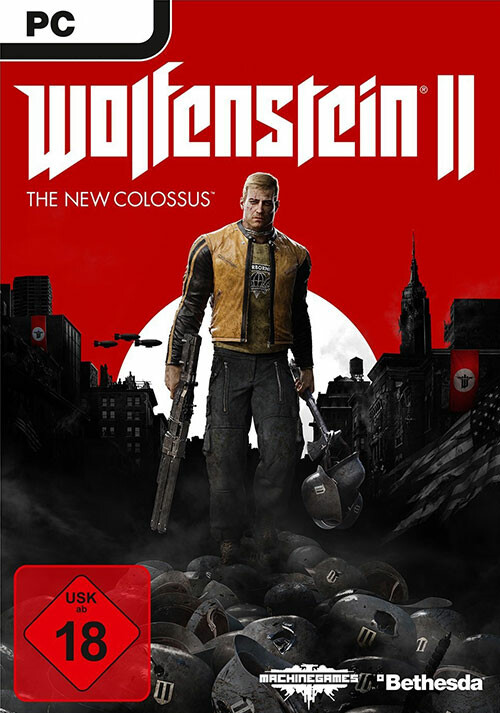 Wolfenstein II: The New Colossus [USK DE Version] - Cover / Packshot