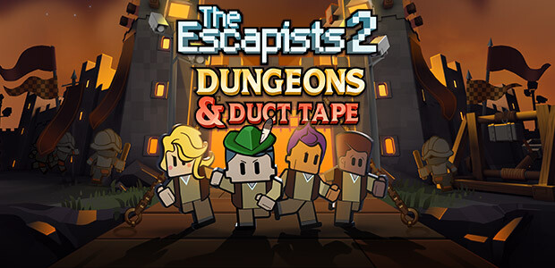 The Escapists 2 - Dungeons and Duct Tape - Cover / Packshot
