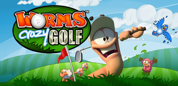 Worms Crazy Golf - Cover / Packshot