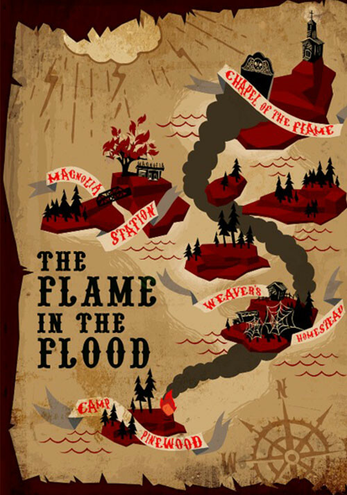 The Flame in the Flood - Cover / Packshot