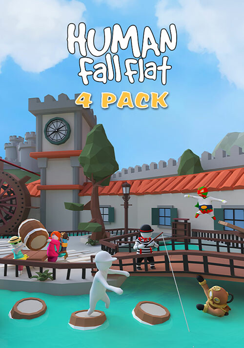 Human Fall Flat 4-Pack - Cover / Packshot