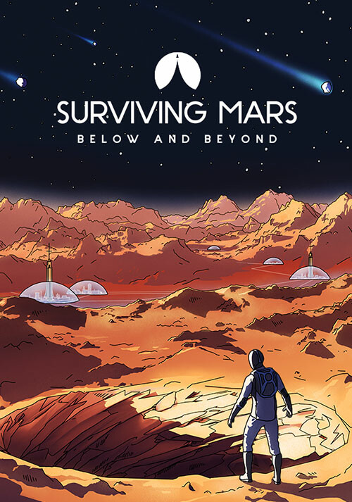 Surviving Mars: Below and Beyond - Cover / Packshot