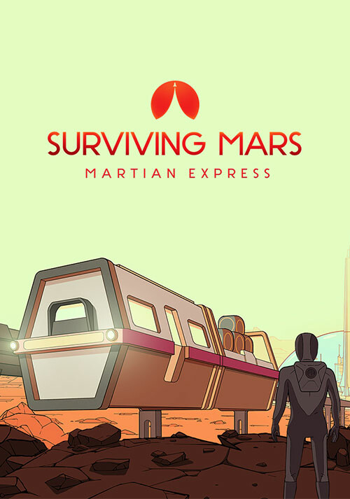 Surviving Mars: Martian Express - Cover / Packshot