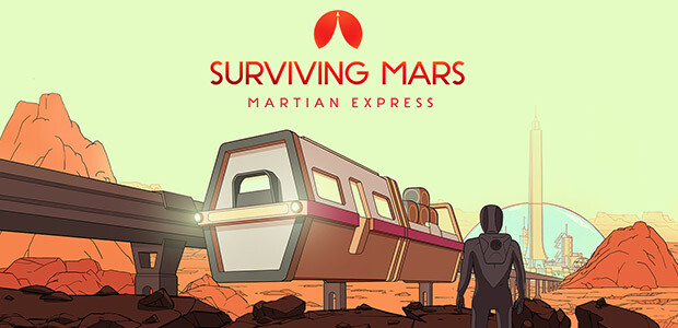 Surviving Mars: Martian Express - Cover / Packshot