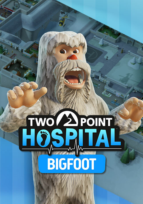 Two Point Hospital: Bigfoot - Cover / Packshot