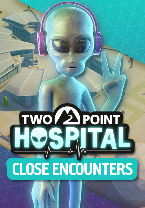 Two Point Hospital: Close Encounters - Cover / Packshot