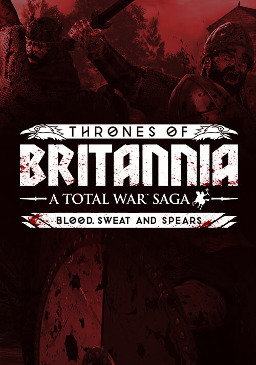 Total War Saga: Thrones of Britannia - Blood, Sweat and Spears - Cover / Packshot