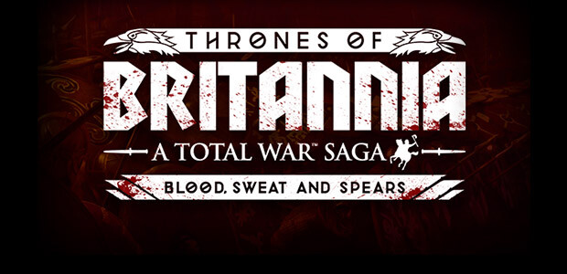 Total War Saga: Thrones of Britannia - Blood, Sweat and Spears - Cover / Packshot