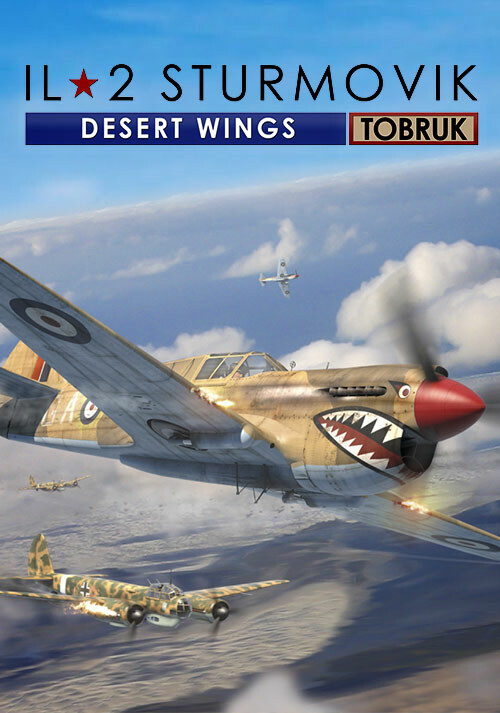 IL-2 Sturmovik: Desert Wings - Tobruk - Cover / Packshot