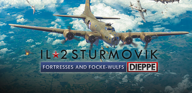 IL-2 Sturmovik: Fortresses and Focke-Wulfs - Dieppe - Cover / Packshot