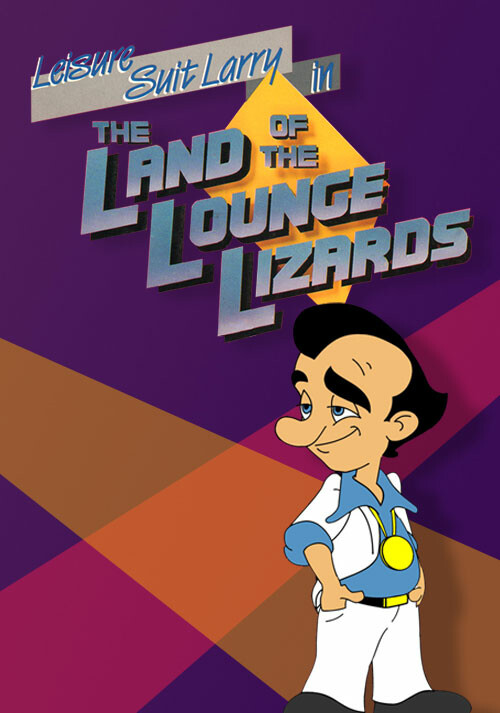 Leisure Suit Larry 1 - In the Land of the Lounge Lizards - Cover / Packshot