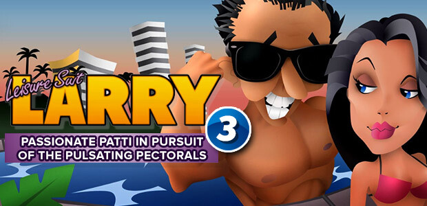 Leisure Suit Larry 3 - Passionate Patti in Pursuit of the Pulsating Pectorals - Cover / Packshot