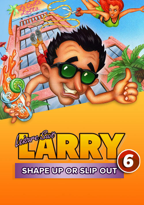 Leisure Suit Larry 6 - Shape Up Or Slip Out - Cover / Packshot