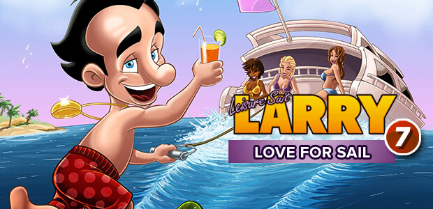 Leisure Suit Larry 7 - Love for Sail - Cover / Packshot