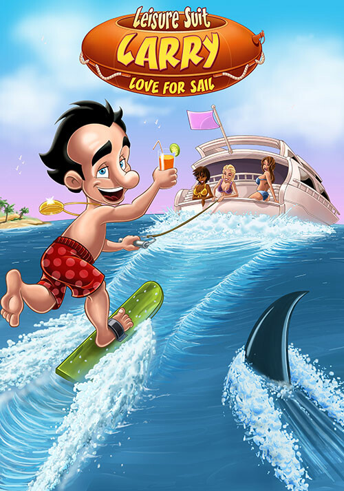 Leisure Suit Larry 7 - Love for Sail - Cover / Packshot