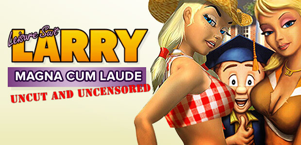 Leisure Suit Larry - Magna Cum Laude Uncut and Uncensored - Cover / Packshot
