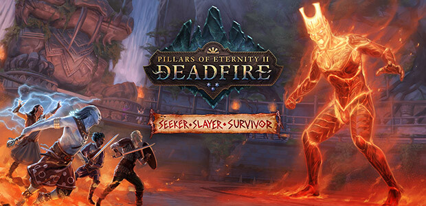 Pillars of Eternity II: Deadfire - Seeker, Slayer, Survivor - Cover / Packshot
