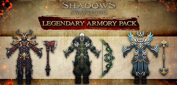Shadows: Awakening - The Legendary Armour Pack - Cover / Packshot