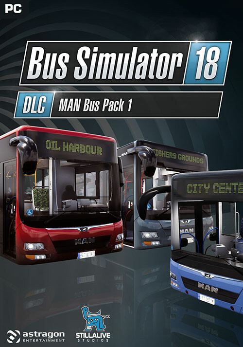 Bus Simulator 18 - MAN Bus Pack 1 - Cover / Packshot