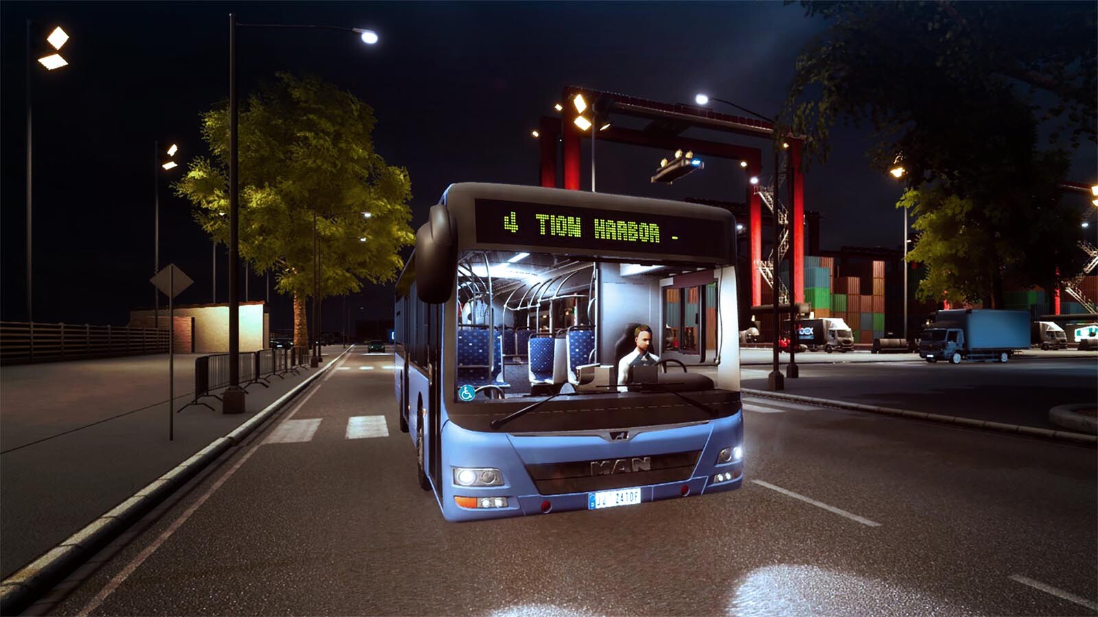 start a bus in bus simulator 18