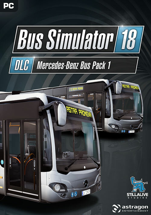 Bus Simulator 18 - Mercedes-Benz Bus Pack 1 - Cover / Packshot