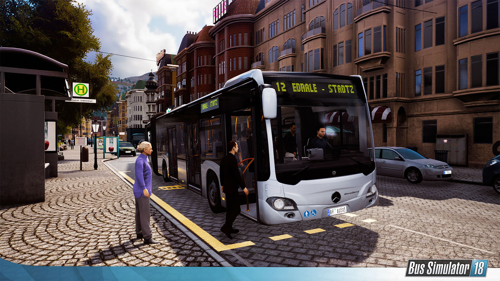 how to start a bus in bus simulator 18
