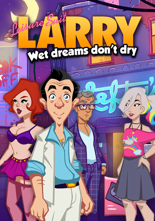Leisure Suit Larry - Wet Dreams Don't Dry - Cover / Packshot
