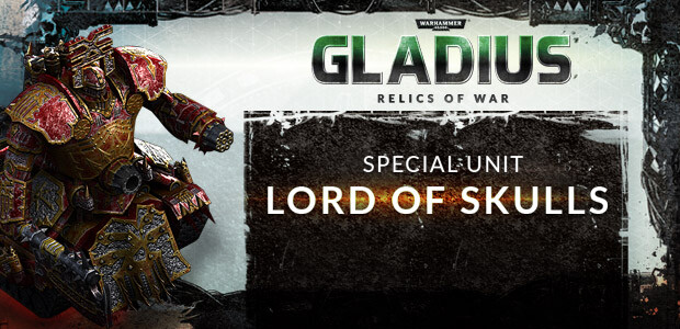 Warhammer 40,000: Gladius - Relics of War - Lord of Skulls (GOG) - Cover / Packshot