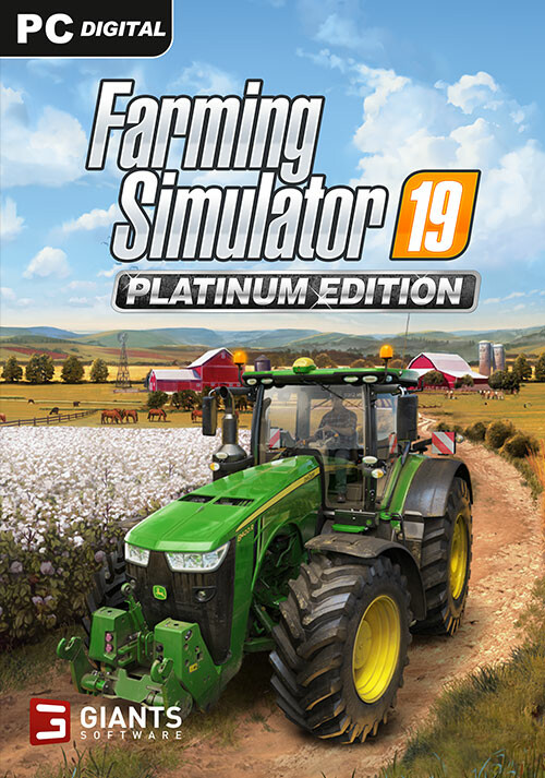 Farming Simulator 19 - Platinum Edition (Steam) - Cover / Packshot