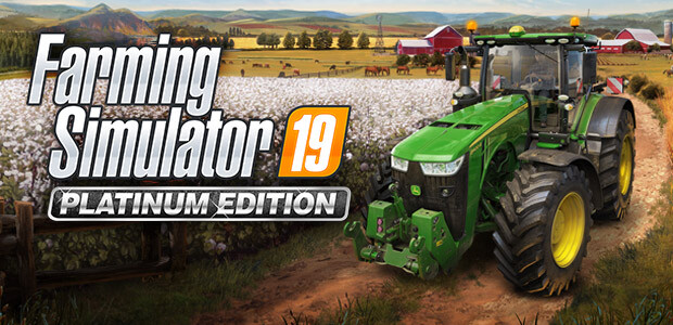 Farming Simulator 19 - Platinum Edition (Giants) - Cover / Packshot