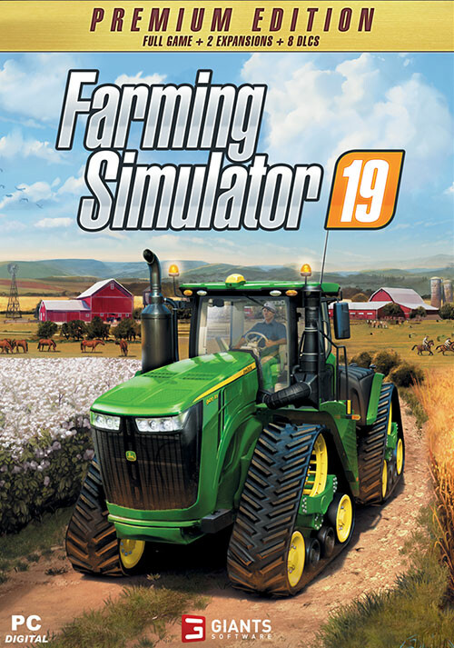 Farming Simulator 19 - Premium Edition (Steam) - Cover / Packshot