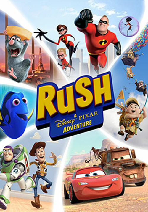 RUSH: A Disney • PIXAR Adventure - Cover / Packshot