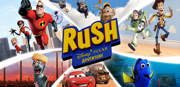 RUSH: A Disney • PIXAR Adventure - Cover / Packshot