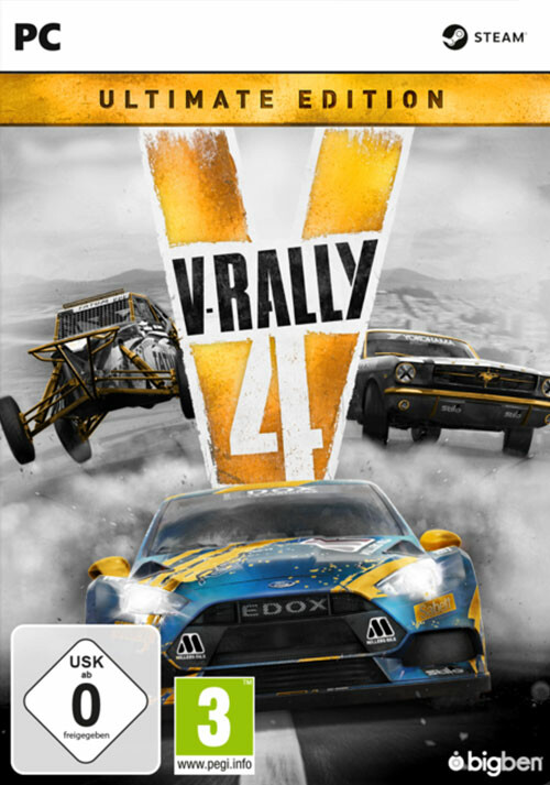 V-Rally 4 Ultimate Edition - Cover / Packshot