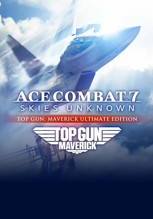 Ace Combat 7: Skies Unknown - TOP GUN: Maverick Ultimate Edition - Cover / Packshot