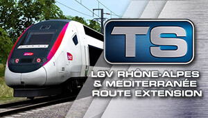 Train Simulator: LGV Rhône-Alpes & Méditerranée Route Extension Add-On