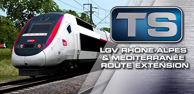 Train Simulator: LGV Rhône-Alpes & Méditerranée Route Extension Add-On - Cover / Packshot