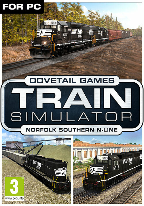 Train Simulator: Norfolk Southern N-Line Route Add-On - Cover / Packshot