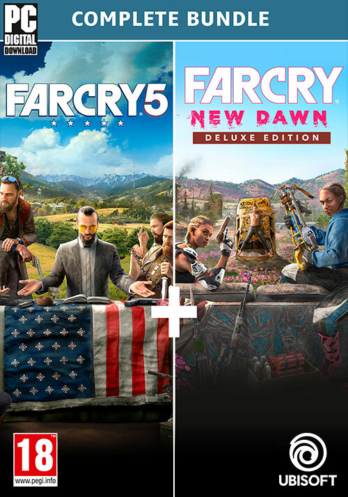 Far Cry 5 + Far Cry New Dawn Deluxe Edition Bundle - Cover / Packshot