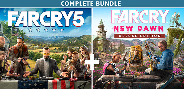 Far Cry 5 + Far Cry New Dawn Deluxe Edition Bundle - Cover / Packshot