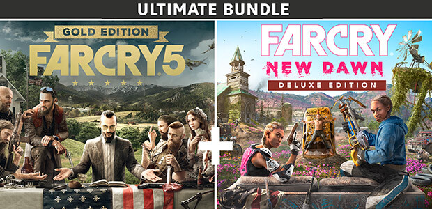 Far Cry 5 Gold Edition + Far Cry New Dawn Deluxe Edition Bundle - Cover / Packshot